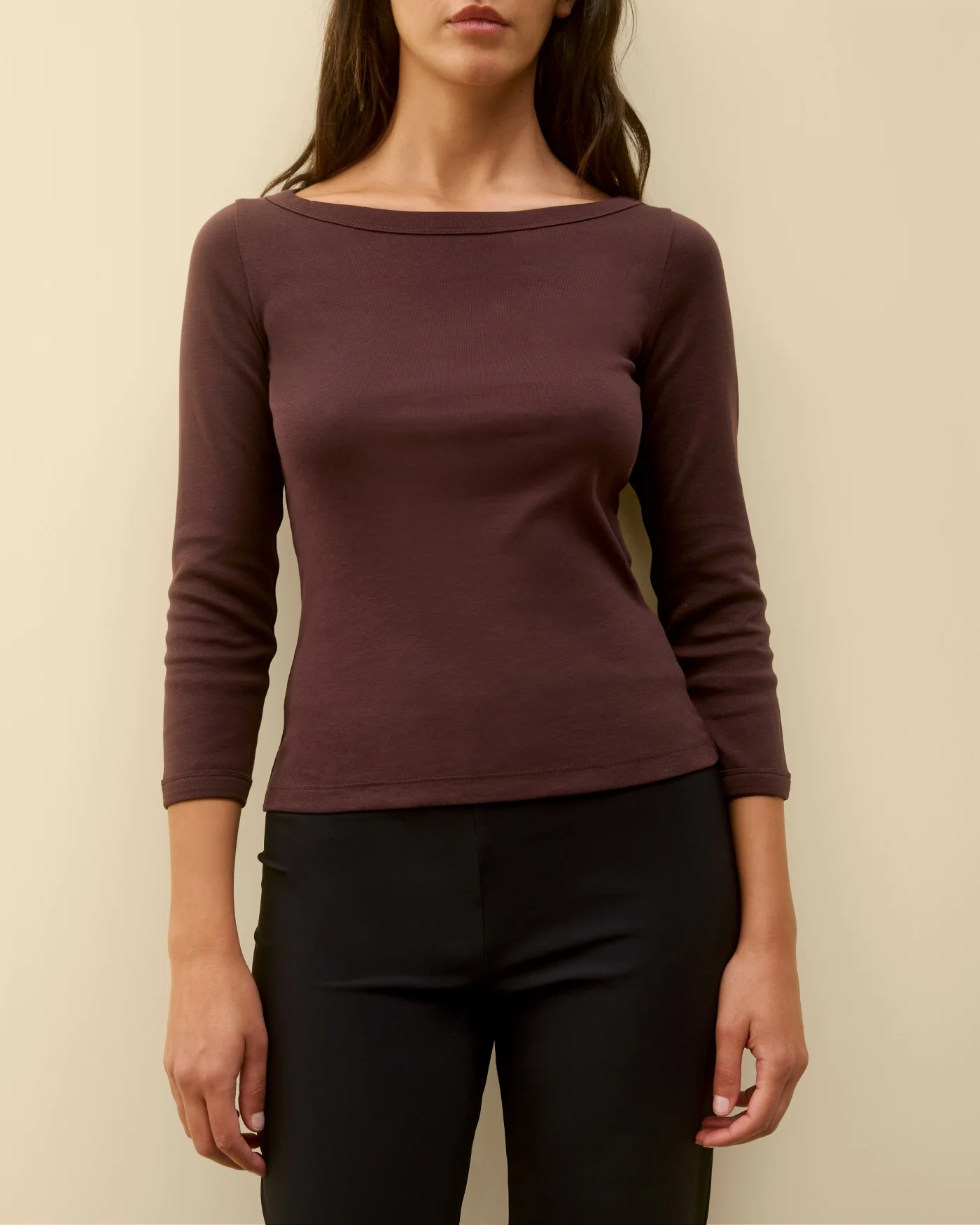 STEFFI TEE | Choco Plum - Image 4